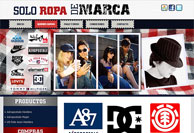 Solo Ropa de Marca, tienda online creada por Urbecom