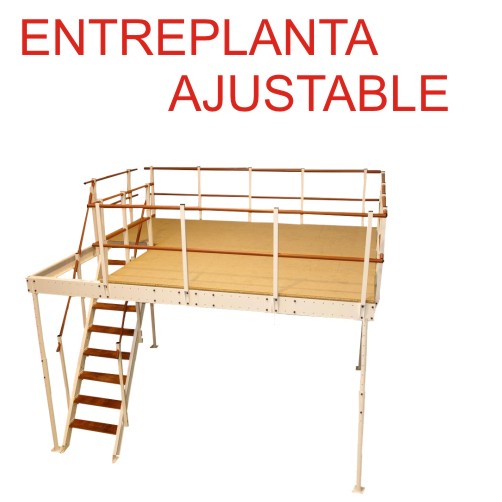 Entreplanta ajustable