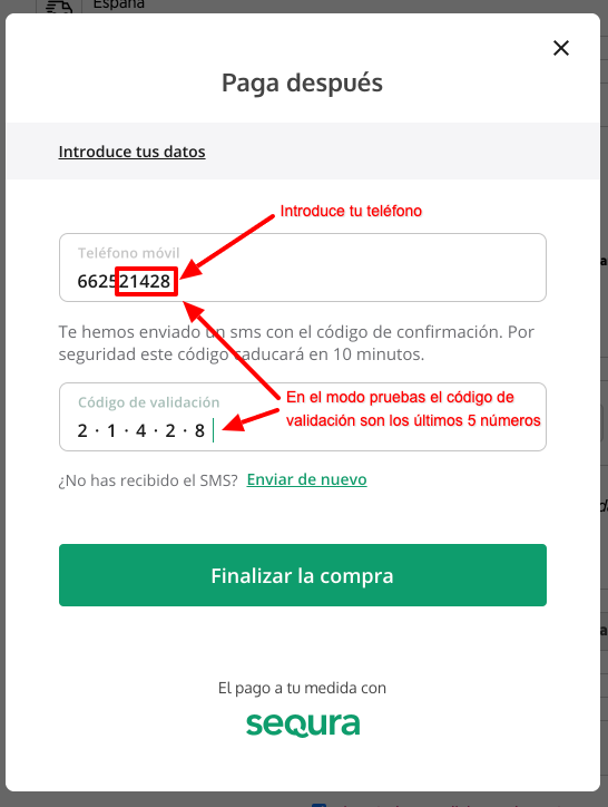 Sequra tienda online