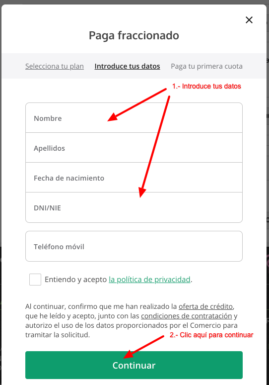 Sequra tienda online