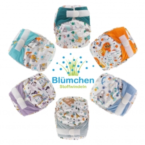 Paal todo en uno Blmchen Bamb Coleccin Fantasy 2 Velcro