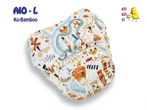 Paal todo en uno Kokosi Talla L (9-10 a 18-20 kg)