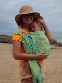 Bandolera Nona Woven Naomi Ruan Aur�li con lana